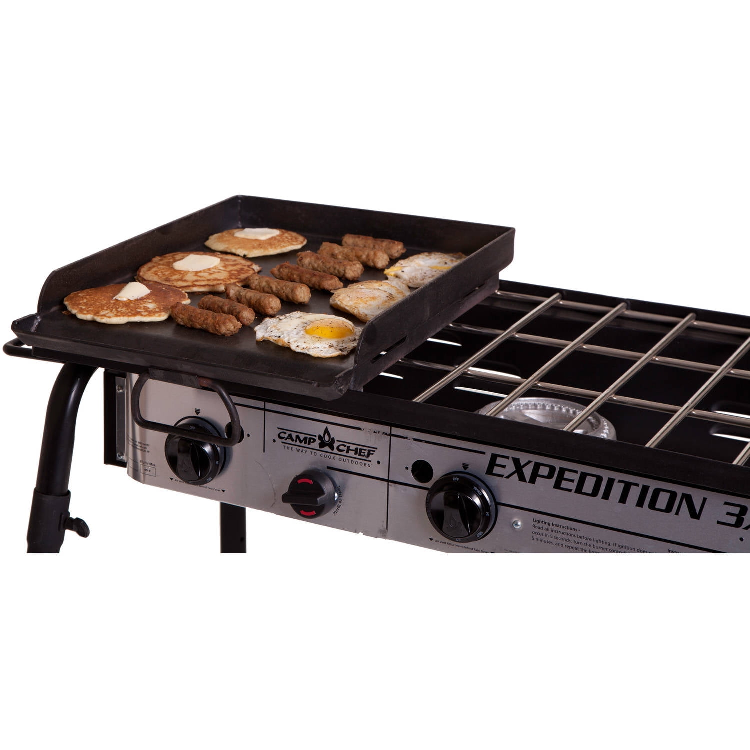 Camp Chef 14" x 12" Large Professional Heavy-Duty Steel Flat Top Griddle - SG14