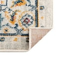 thumbnail image 5 of Unique Loom Madeline Vintage Collection Area Rug - Jackson (7' 10" x 10' Rectangle Teal/Ivory), 5 of 9
