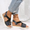 thumbnail image 3 of Vedolay Summer Shoes Sandals Women Wedges Platform Summer 2023 Women's Beach Casual Sandals,Black 7.5, 3 of 5