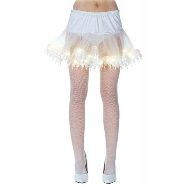 Morris Costumes UR29486 Jupon Lumineux Blanc