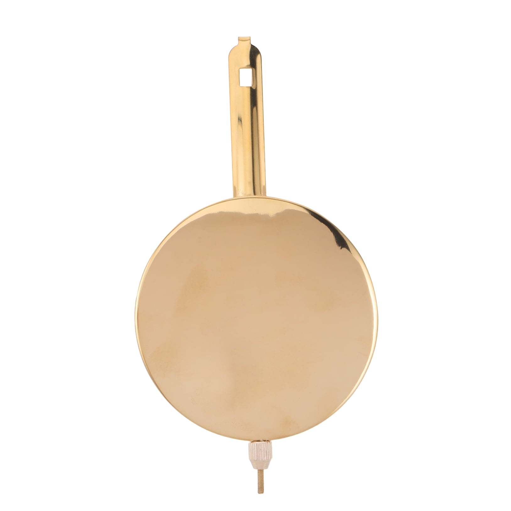 OUNONA Golden Metal Pendulum for Precise Timekeeping and Easy Installation