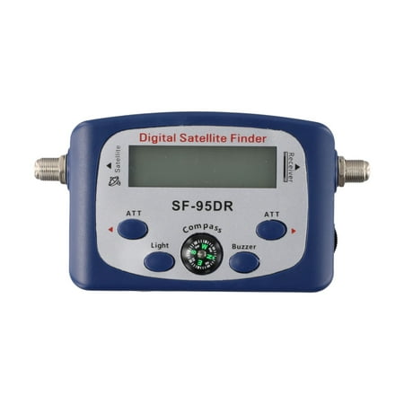 Digital LCD Satellite Finder Starfinder TV Signal Strength Meter Dish-Compass