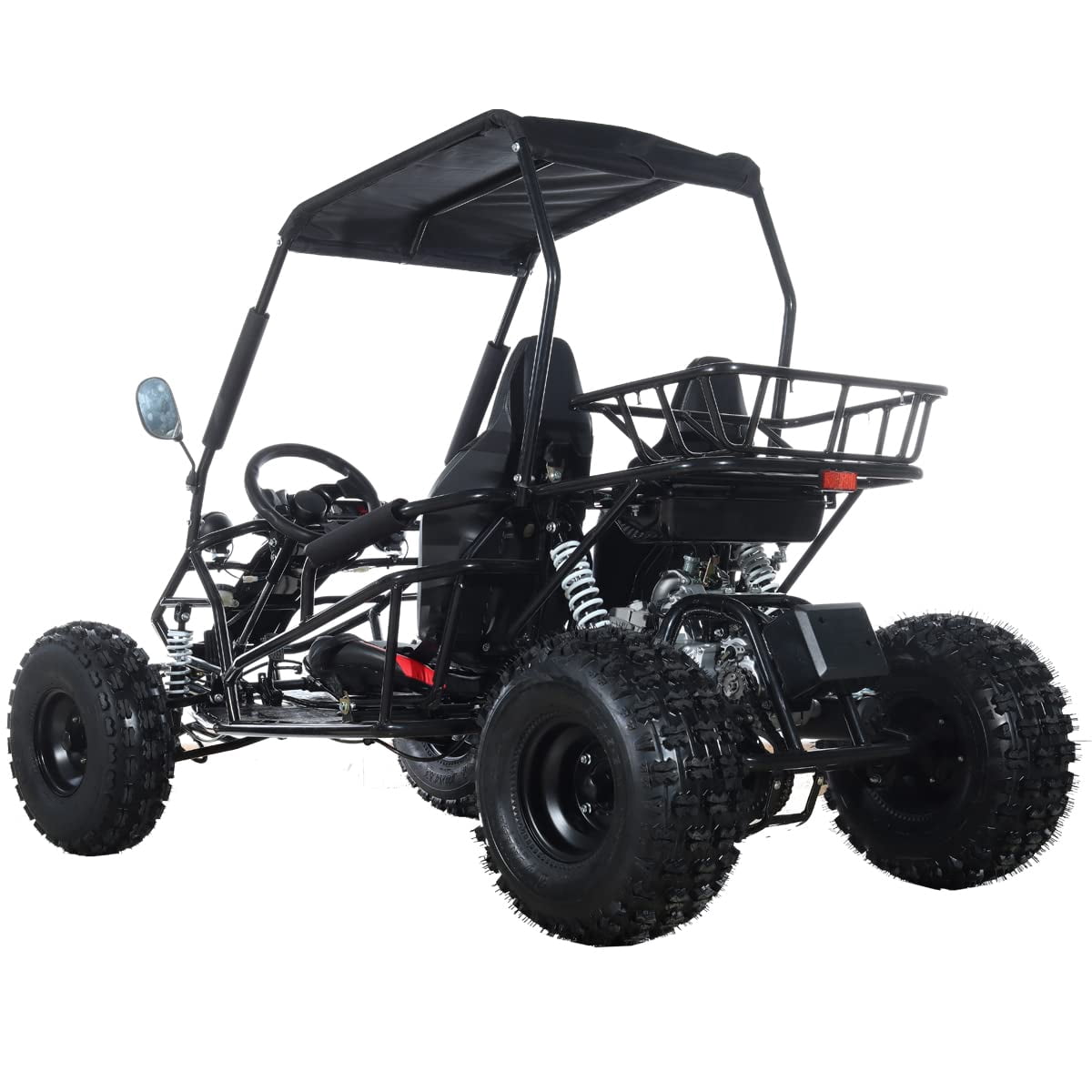 X-Pro Brand New Rover 150 Go Kart with 3-Speed Semi-Automatic Transmission w/Reverse, Big 19"/18" Wheels!