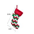 thumbnail image 3 of Odeerbi Christmas Stocking Decoration Gift Bag Merry Christmas Santa Large Hanging Stockings Christmas Ornaments For Family Personalized Gifts Xmas Tree Decorations Red, 3 of 8