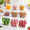 Airtight-Translucent-3L-3M-3S, variant on Airtight-Translucent-2L-2M-2S Reusable Silicone Food Storage Bags 6 Pack 3 Sizes