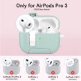 thumbnail image 2 of Funda para AirPods Pro 3 Ensfomte con llavero y kit de limpieza, 2 of 9