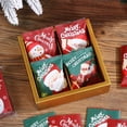thumbnail image 4 of Ounissouiy Bolsa de dulces de Navidad de 100 piezas, sello de película de aluminio, bolsa de embalaje de Navidad, organizador de almacenamiento Kits de decoración para fiestas, 4 of 6