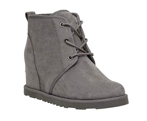 Kim Hidden Wedge Boot +Memory Foam 