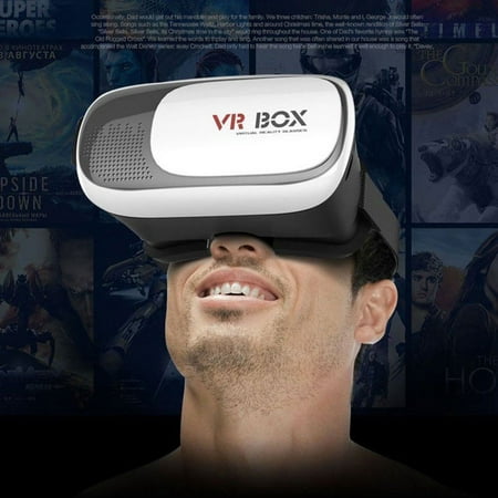 LIVEDITOR Virtual Reality Headset VR Box (3D Glasses) for Android IOS 4.6-6.0