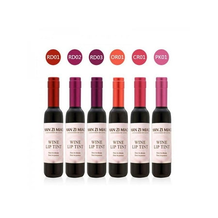 Red Wine Bottle Lip Gloss Does Not Take Off Makeup Non-Stick Cup Waterproof Matte Liquid