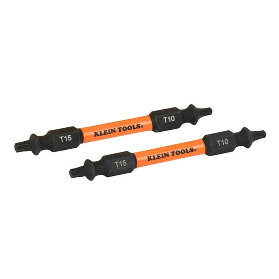 Klein Tools Replacement Bits, Proflex #10 Torx And #15 Torx, 2 Pieces