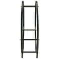 thumbnail image 3 of vidaXL Firewood Rack Black 70x20x70 cm Steel, 3 of 4