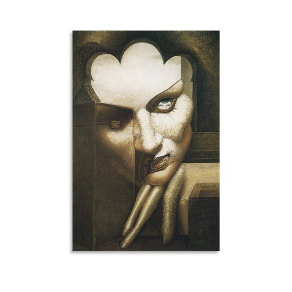 Octavio Ocampo Print Painting Marlena Gifts Canvas Painting Poster Wall Art Decorative Picture Prints Modern Decor 20x30inch(50x75cm)