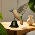 thumbnail image 5 of SLYNSHome Wood Hummingbird Figurines,Handmade Humming Birds Hanging Ornaments Flying Birds Statue for Window Garden Yard Tree Decorations,Bird Lovers Gift, 5 of 7