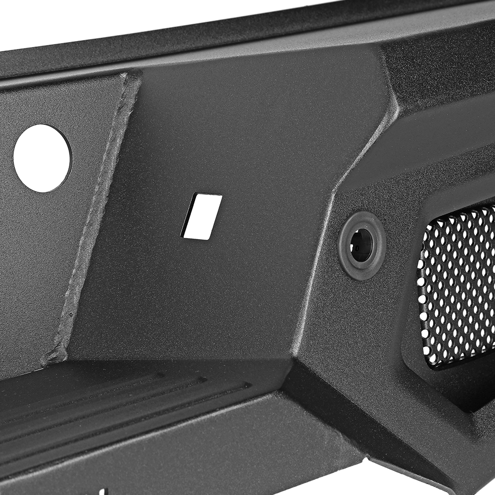 Bulken Back Rear Step Bumper Compatible with 2015-2021 Chevrolet Colorado Pickup Truck