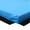 Blue, variant on PRISP Gymnastics Mat 10' x 4' x 2", Folding Gym Mat for Tumbling, Exercise & Fitness