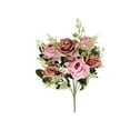thumbnail image 2 of CQCYD under $5 Artificial Flowers Rose, Small Silk Flowers for Home Decor Indoor Fake Bouquet Faux Floral Arrangements Dining Table Centerpieces for Kitchen Bridal Wedding Party Decor, 2 of 9