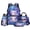 Axolotl Squid, variant on Pink Bow 4Pcs Girls Backpack for School with Lunch Box Multifunctional Pencil Case Water Bottle Bag Carrier with Compartments for Toddler Girls