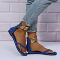 thumbnail image 4 of Sandalias de verano para mujer, sandalias informales para mujer, sandalias de playa romanas Wmkox8yii nm9465, 4 of 5
