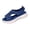 Dark Blue, variant on Comfortable Sandals For Women Knit Fabric Open Toe Slingback Platform Footwear For Walking And Casual Outdoor Use