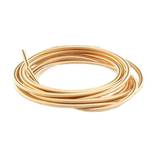 Alambre de acero con memoria para joyería, para mujeres, manualidades versátiles, regalos para adultos, bricolaje, memoria Luz de oro