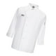 thumbnail image 3 of Chaqueta de Chef Uniforme de Camarero Camisa de Cocinero de Ropas de Trabajo en Cafetería Panadería Hotel para Otoño Invierno Blanco XXXL Soledad uniforme de chaqueta de chef, 3 of 8