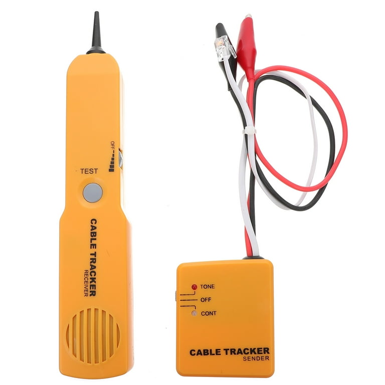 Cable Finder Tool Line Wire Receiver Phone Tracking Network Toner Detector  Finding Telephone Device Short Tracer Tester