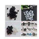 thumbnail image 4 of El Tapón de Goma Suena Los Anillos de Goma Del Tapón de La Joyería Del Collar con Un Estirable Negro Salvador Anillos de tapón de goma, 4 of 10