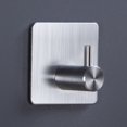 thumbnail image 3 of Gancho de pared adhesivo - Kit de 4 piezas, toallero de baño sin taladrar para ambientes húmedos - Gancho de pared + almohadilla adhesiva, 4,5*4,5*3cm, 3 of 5
