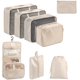 thumbnail image 1 of Organizadores De Maletas De Viaje, Bolsas Organizadoras De Maletas, Bolsas De Equipaje Impermeable Cubo Embalaje De Viaje Bolso De Almacenamiento Para Ropa Y Zapato, 1 of 4