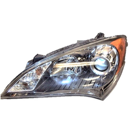 KAI New OEM Replacement Driver Side Headlight Assembly, Fits 2010-2012 Hyundai Genesis Coupe