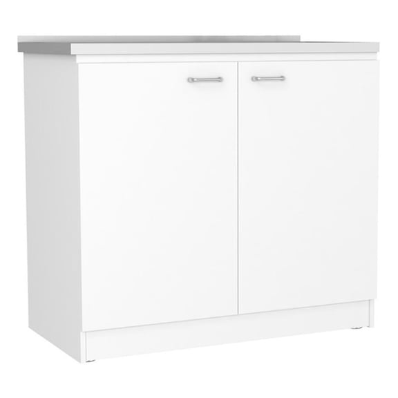 TUHOME Napoles Utility Sink - White