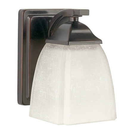 

Forte Lighting 2789-01 1 Light 7 Tall Wall Sconce - Bronze