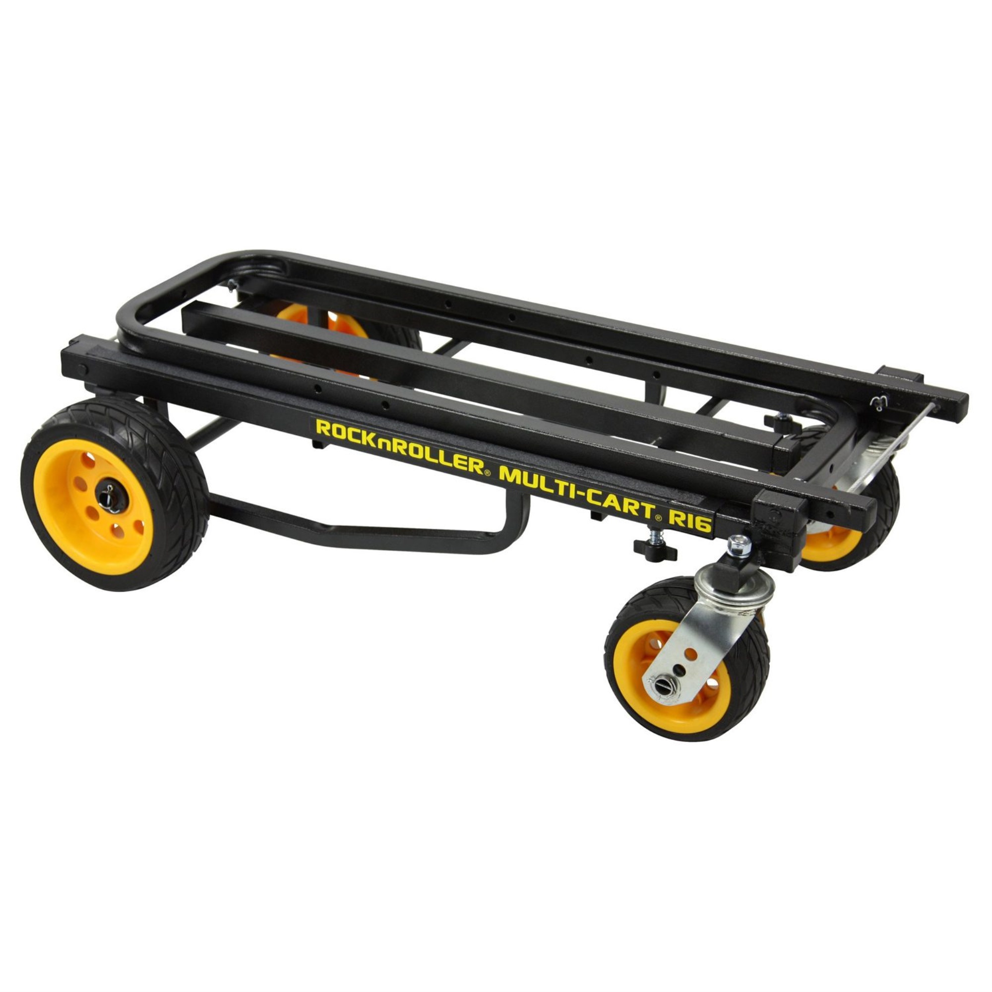Roue De Chariot Rock N Roller RCSTR5X2 - 5x2 Pouces Avec Frein, Compatible R8 Et R10 (upgrade)