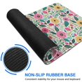 thumbnail image 6 of Long Mouse Pads for Desk,Pioneer Flower Floral Print Pattern Desk Mats on Top Of Desks, Desk Mouse Pad Extra Large with 3mm Non-Slip Base and Stitched Edge for Gaming,Office,Work,Home 47.3"x23.6", 6 of 6