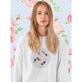 thumbnail image 2 of Swimsuit Girls Sweatshirt Women -Victoria Borges Designs, Female Medium, 2 of 4