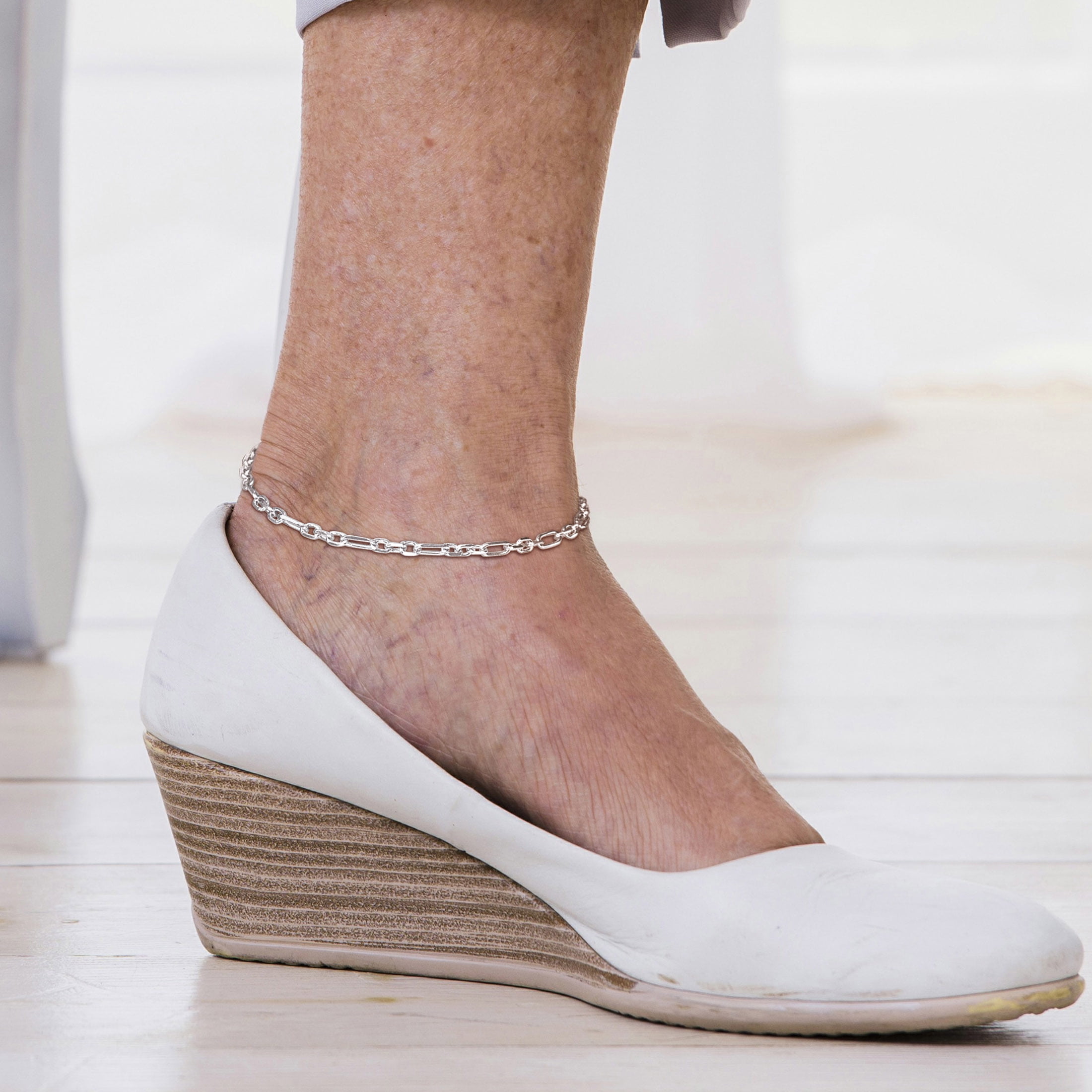 Everly Women's Sterling Silver Anklet
