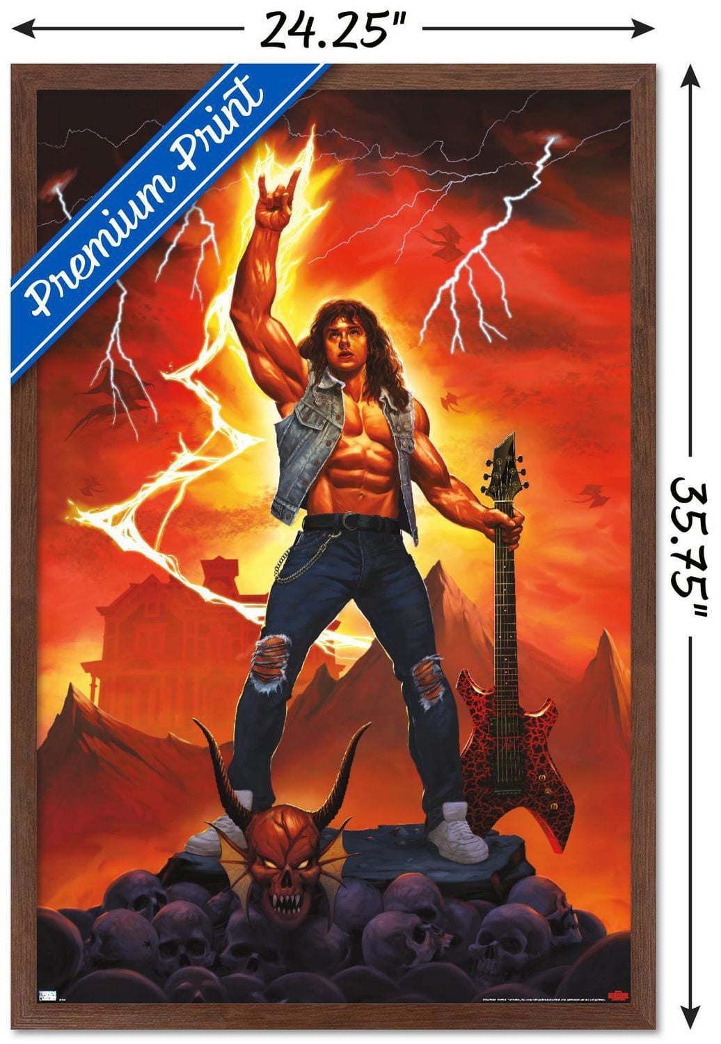 Netflix Stranger Things: Season 4 - Rock On Wall Poster