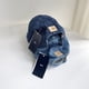 thumbnail image 5 of Gorra de béisbol con letras bordadas, ajustable, unisex, de mezclilla, gorra ajustada para primavera y verano, azul oscuro Y M 22.05-22.83in, 5 of 6