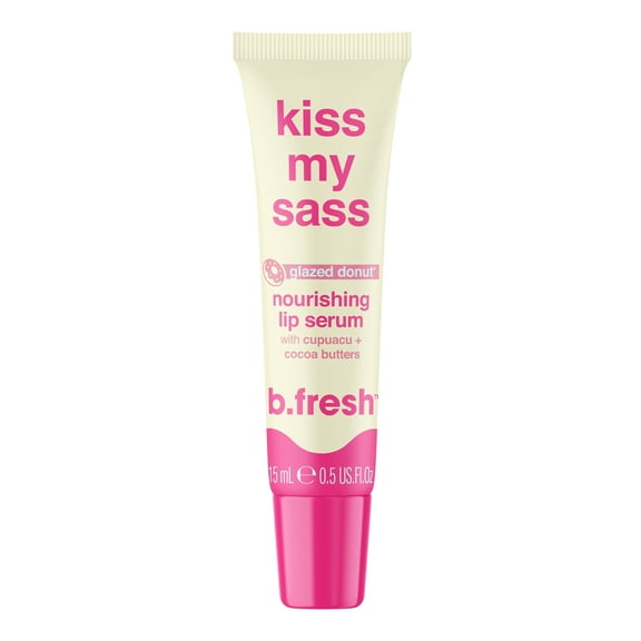 B.Fresh Kiss My Sass - Glazed Donut Nourishing Lip Serum, 0.5 fl oz
