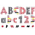thumbnail image 3 of Barker Creek Letter Pop-Outs - Juego de 255 cuadros de búfalo/rayas anchas de 4 pulgadas, 3 of 4