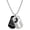03, variant on Easter Crucifix Necklace Ti Steel Men's Neck Chain With Bible Charm Stylish Unisex Neck Accessory