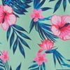 Printed- Aqua