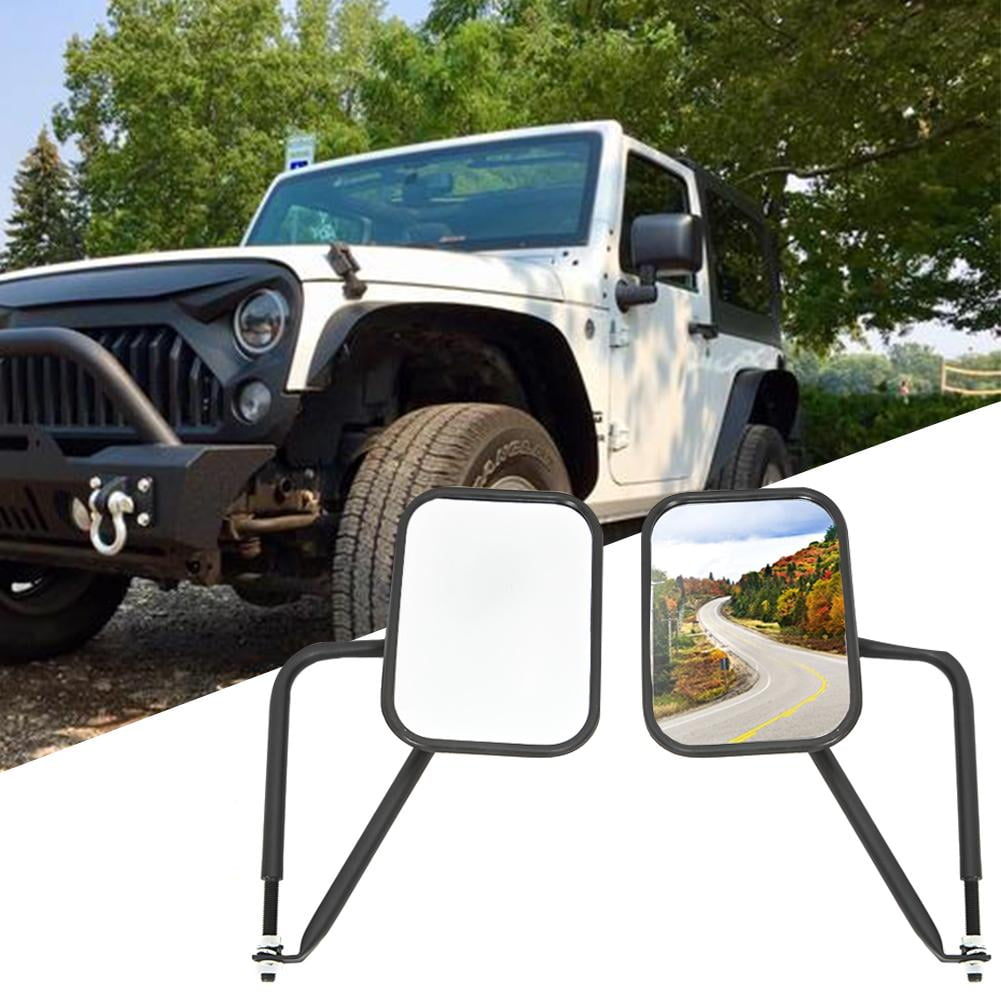 AUTCARIBLE 2-Pack Rectangular Adventure Door Hinge Mirrors ...