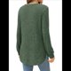 thumbnail image 4 of Suéteres de Moda para Mujer, Tops de Larga, Ropa de Otoño, Camisetas y Blusas de Moda. Verde XXL, 4 of 6