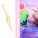 thumbnail image 3 of Cuadros Decorativos Pluma de pintura de diamante con forma de hueso Punta redonda Taladros Bolígrafo Tmvgtek embutido en tela, 3 of 8
