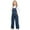 Z8-Blue, variant on LRen Denim Jean for Girls,Girls Denim Overalls Casual Wide Leg Jumpsuit With Comfortable Soft Fabric Teen Baggy Romper Outfit For Everyday Wear,Dark Blue,10-11 Years