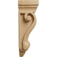 thumbnail image 3 of Ekena Millwork 4"W x 2 1/2"D x 7 1/2"H Cole Pilaster Wood Corbel, Cherry, 3 of 4
