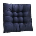 thumbnail image 2 of Fmbmuo Breathable Seat Cushion Square Fade-Resistant Cloth for Office Chair, Blue Modern Non-Slip Chair Cushions 18"x 18", 2 of 5