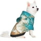 thumbnail image 2 of Balery Ocean Wave Crash Sudadera con Capucha para Perros Pequeños – Ropa para Mascotas, Disfraz para Perros y Gatos, Ideal para Fiestas y Cosplay-XX-Large, 2 of 7
